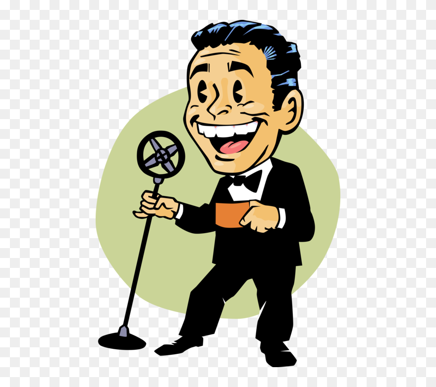 Vector Host Cartoon, Picture - Master Of Ceremony Png Clipart