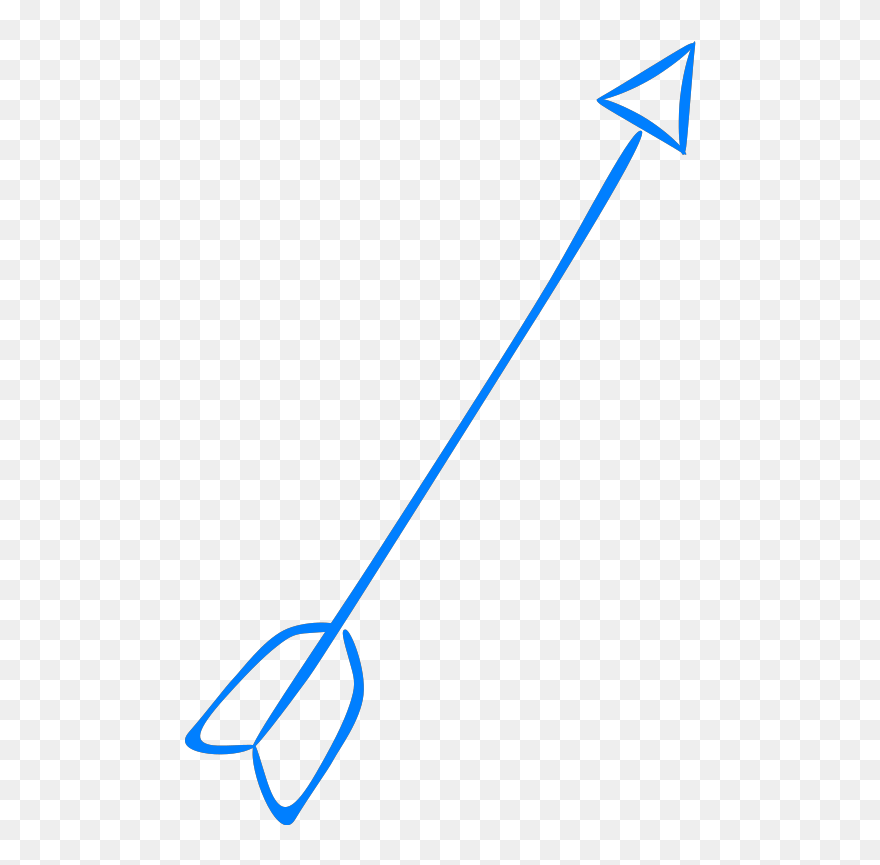 Blue Arrow Svg Clip Arts - Png Download