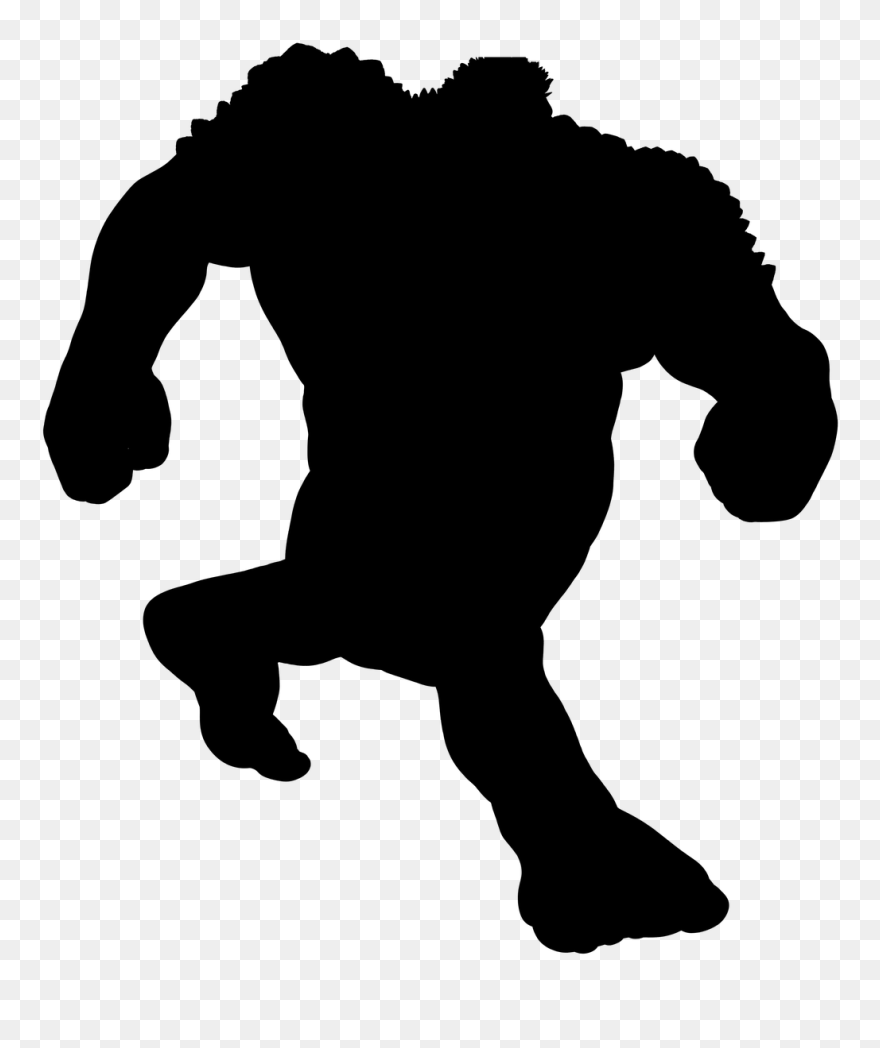 오크 실루엣 Png Clipart