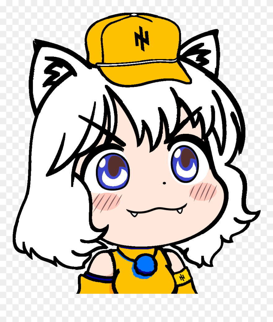 Transparent Troll Face - Anime Girl Troll Clipart