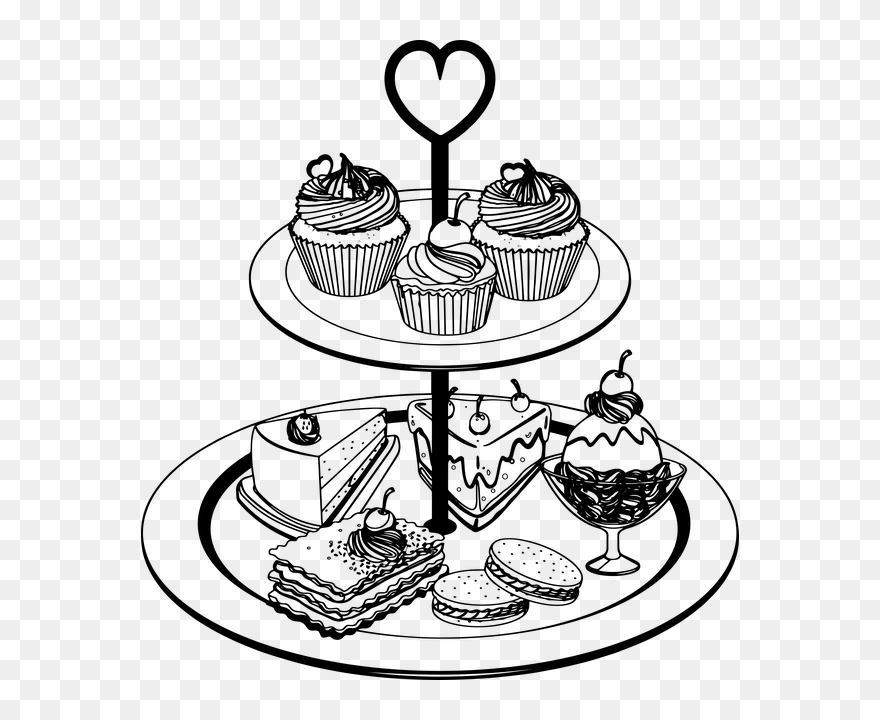 Bandeja Para Bolo Desenho Png Clipart