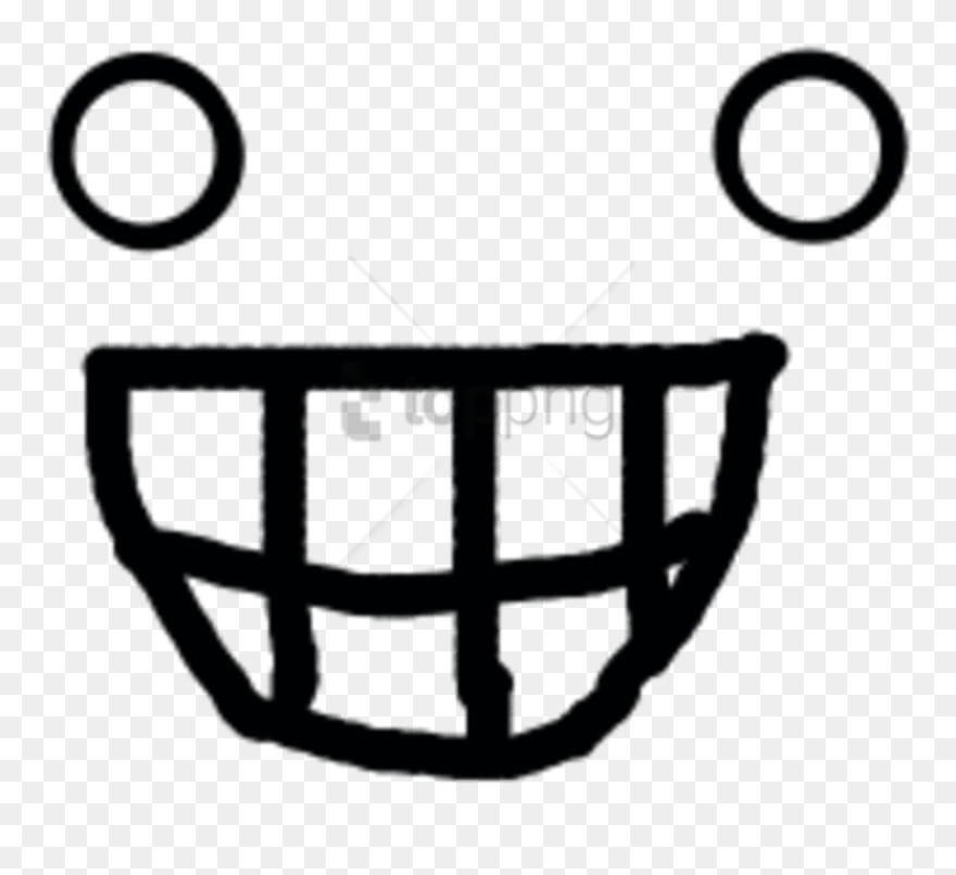 Transparent Troll Face Png No Background - Creepy Smiles No Background Clipart