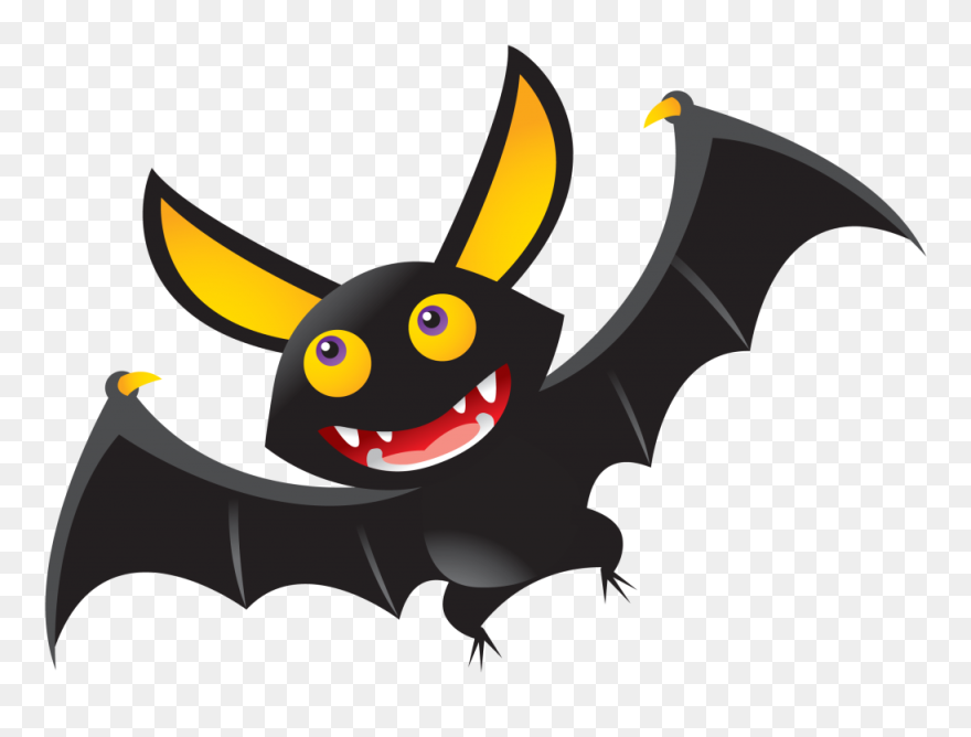 Halloween Clipart - Bat Clipart Png Transparent Png