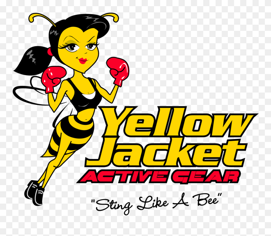 Bee Character Logo Clipart