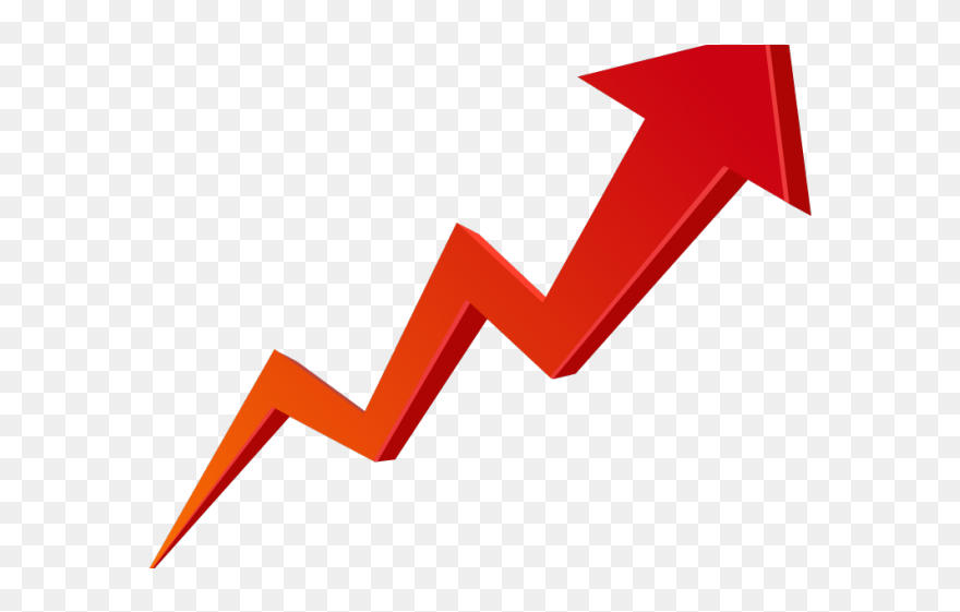 Png Arrow Going Up Clipart