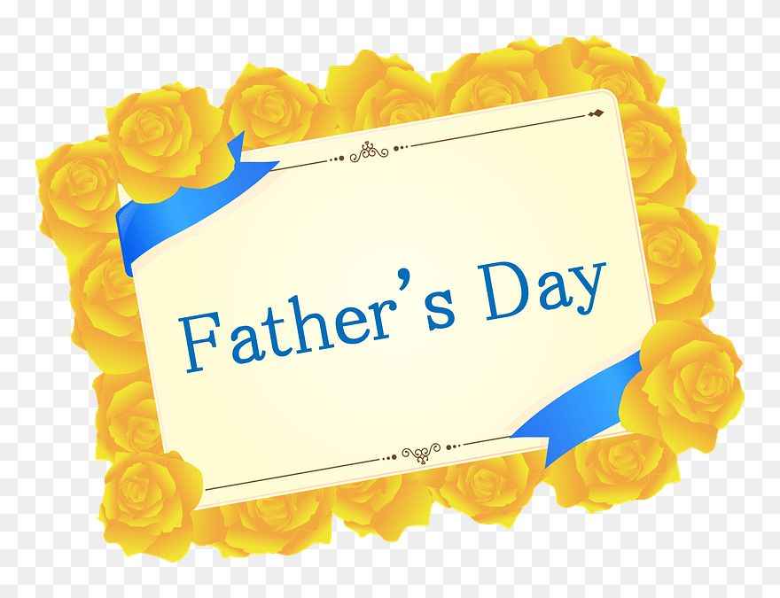 Fathers Day Card Clipart - Paper Product - Png Download