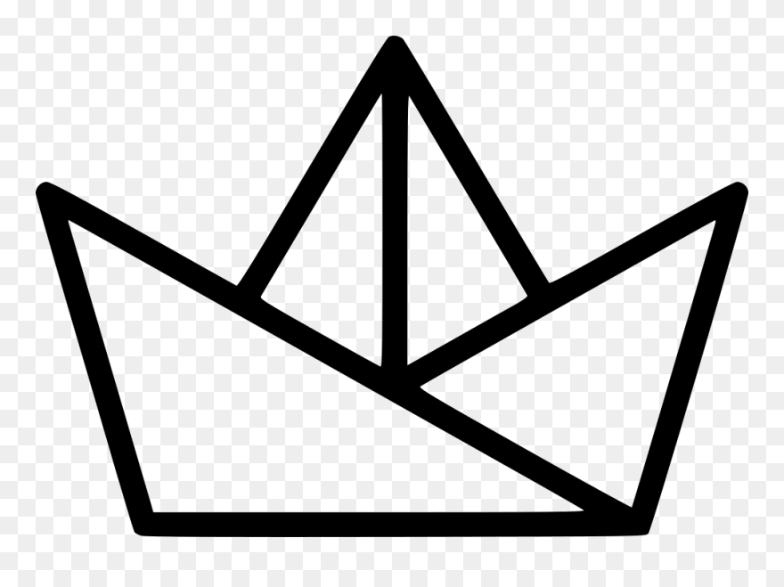 Paper Hat Boat Fun Kids Party Birthday - Kids Hat Icon Png Clipart