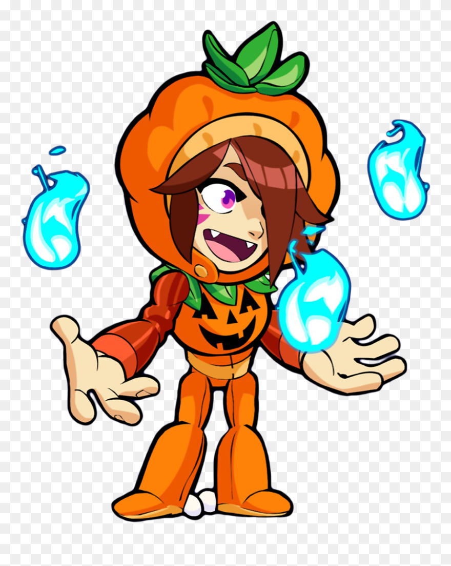 Pumpkin Spice Yumiko - Yumiko Skins Clipart