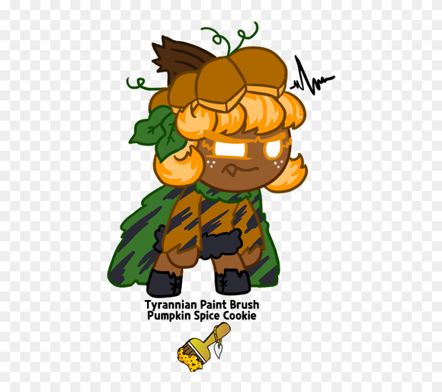 Tyrannian Paint Brush Clipart