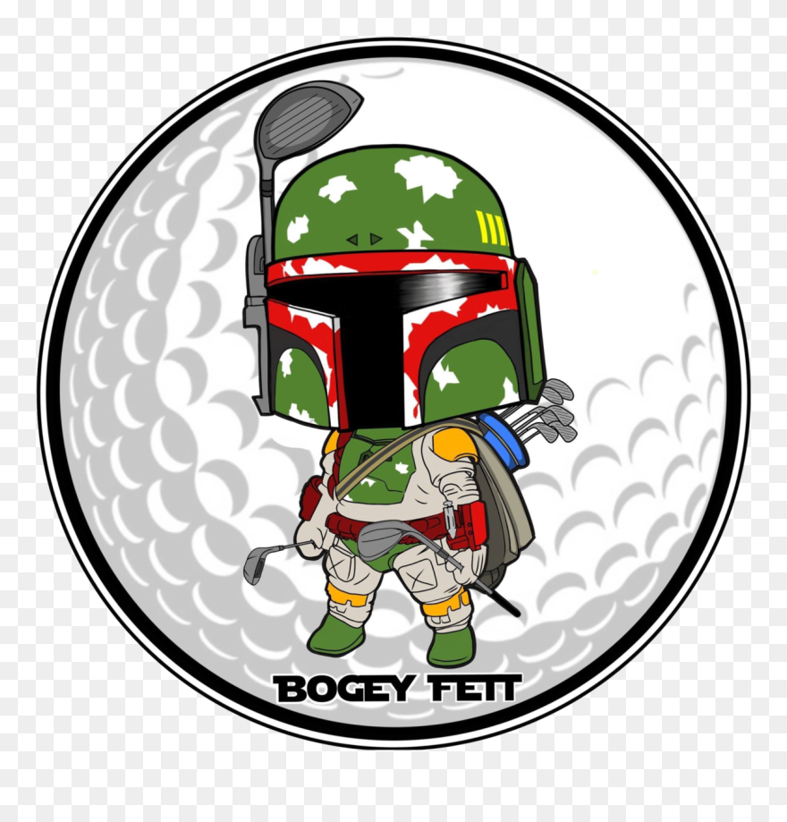 Funny Golf Logos Clipart
