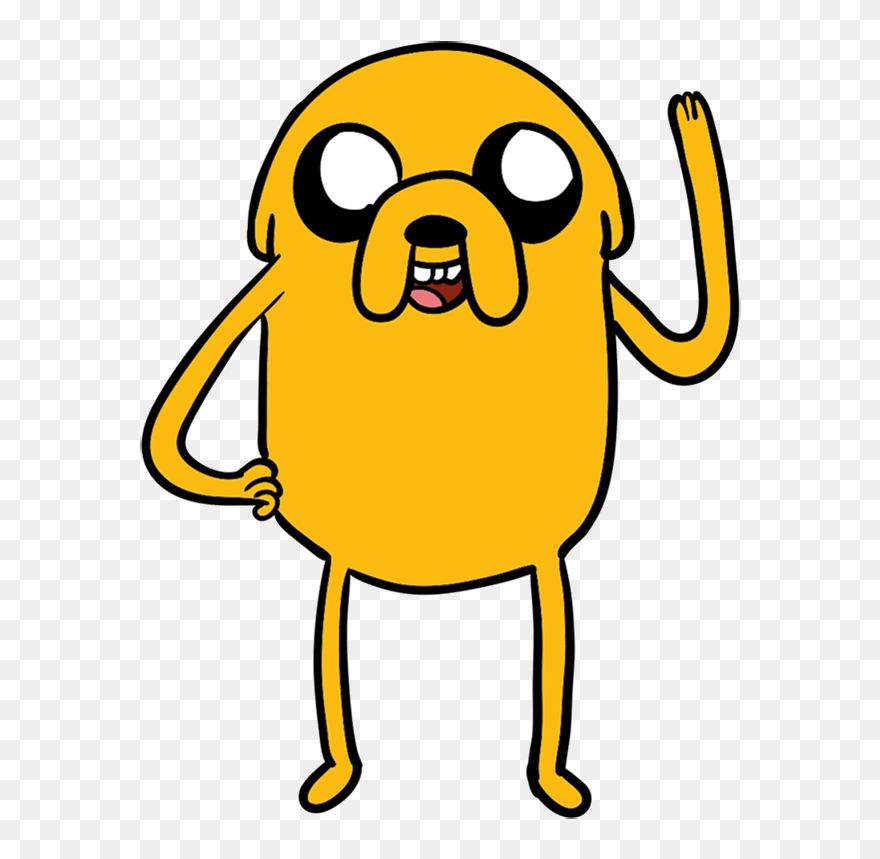 Cartoon Jake From Adventure Time Clipart