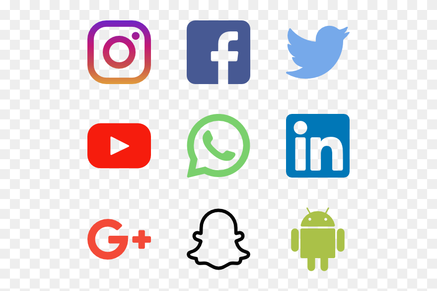 Png Format Social Media Logos Png Clipart