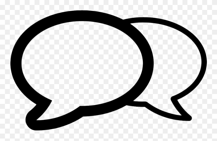 Social Media Chatting Png Photos - Transparent Speech Bubble Icon Png Clipart