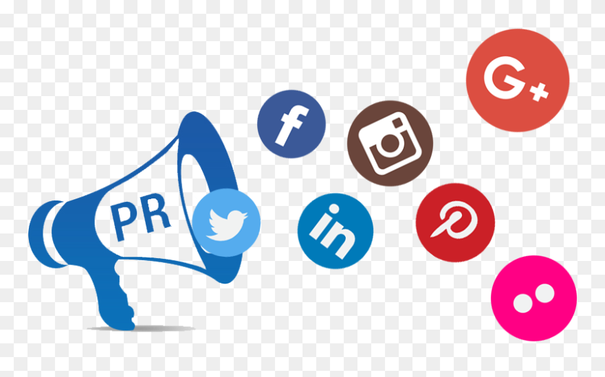 Social Media In Public Relations Clipart