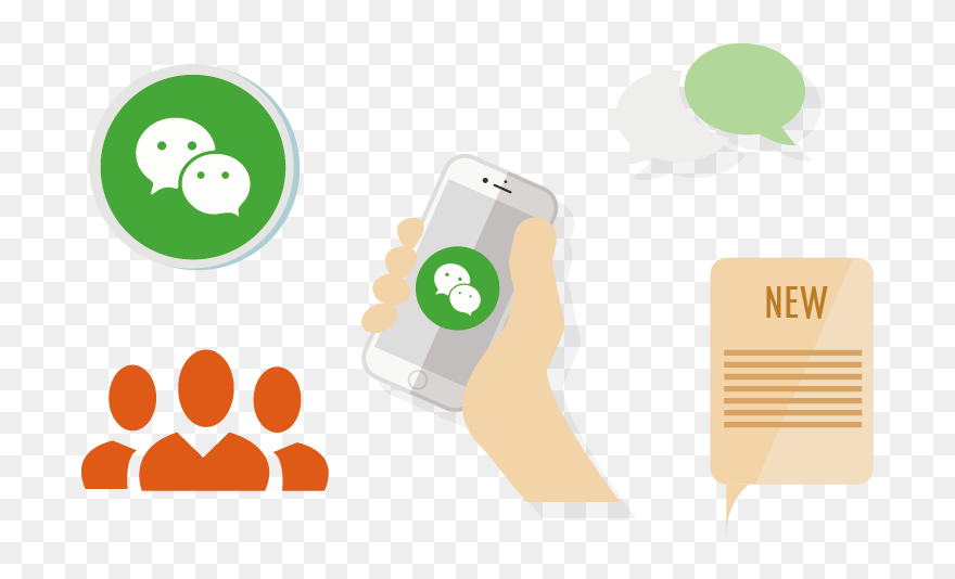 Chinese Social Media Agency - Social Media Clipart