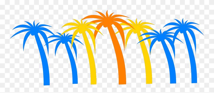 Palm Tree Clip Art - Png Download