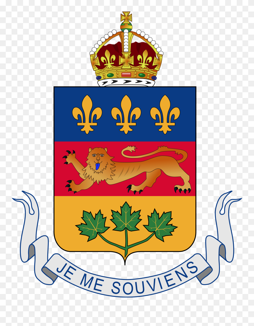 Quebec Coat Of Arms Clipart