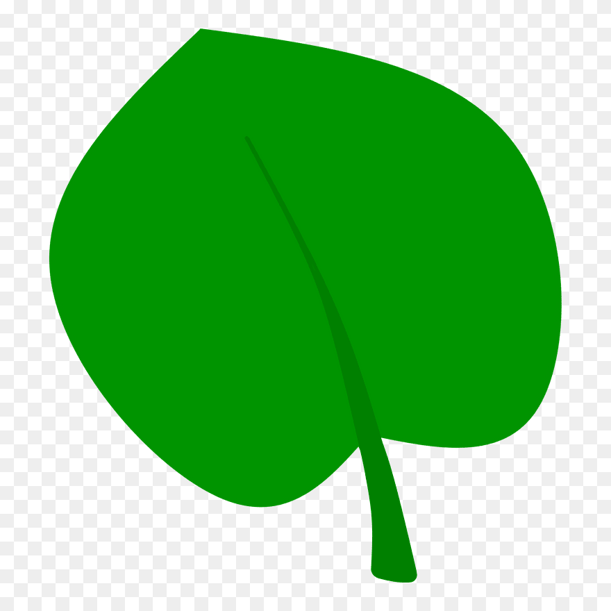 Green Leaf Clipart - Png Download