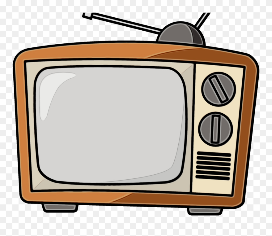 Old Tv Clipart - Transparent Background Tv Clipart - Png Download
