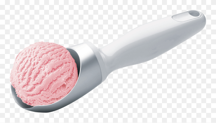 Chocolate Ice Cream Scoop Sorbet - Ice Cream Scooper Clip Art - Png Download