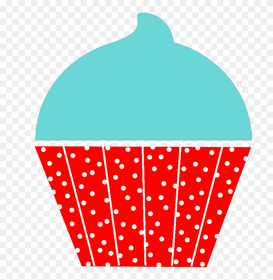 Black Cupcake Clipart - Png Download