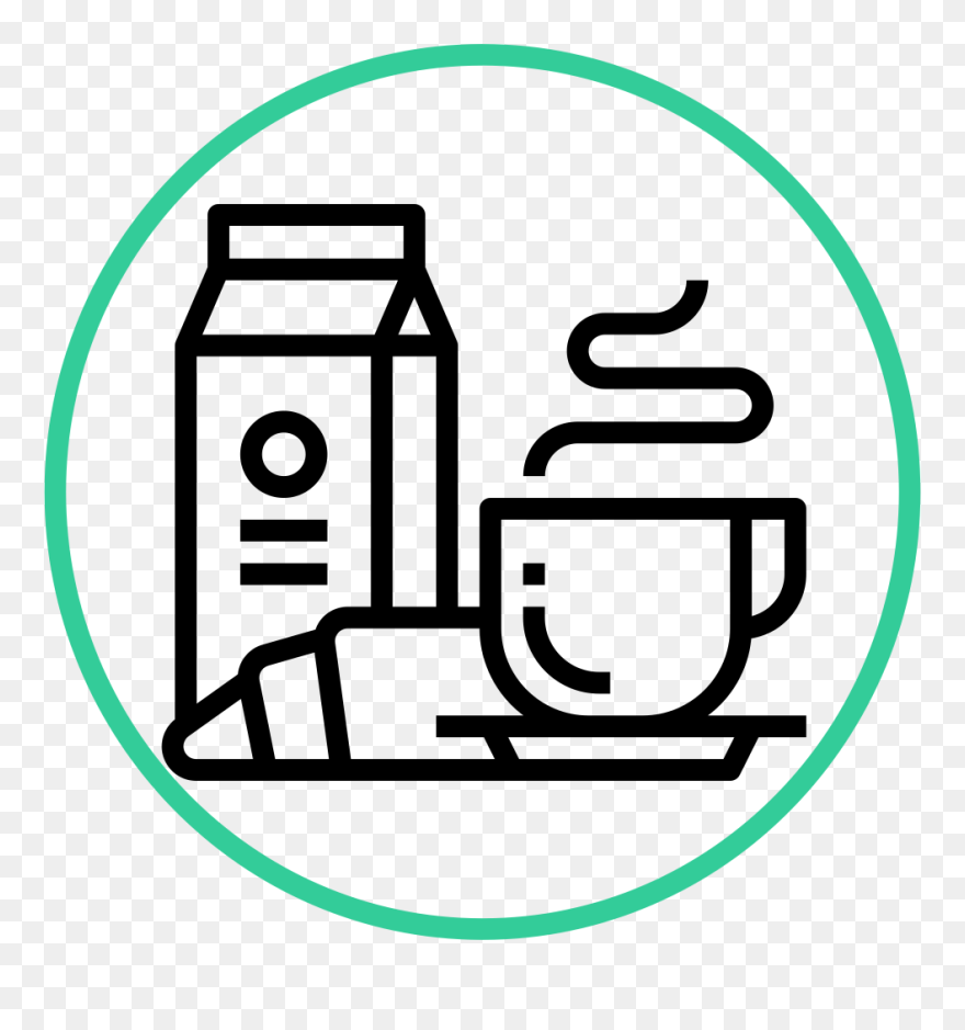 "width="80% - Milk Breakfast Icon Clipart