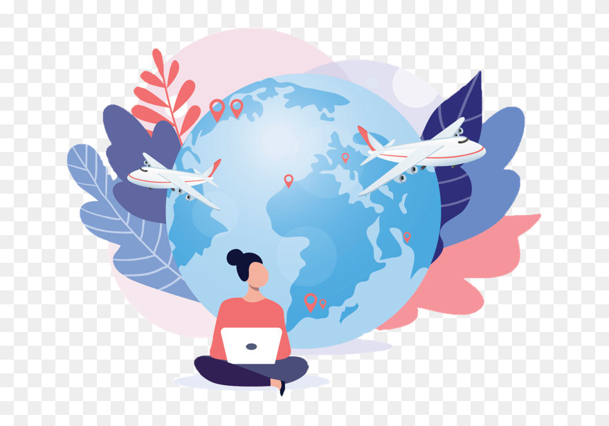 Travel Destinations Graphics Clipart