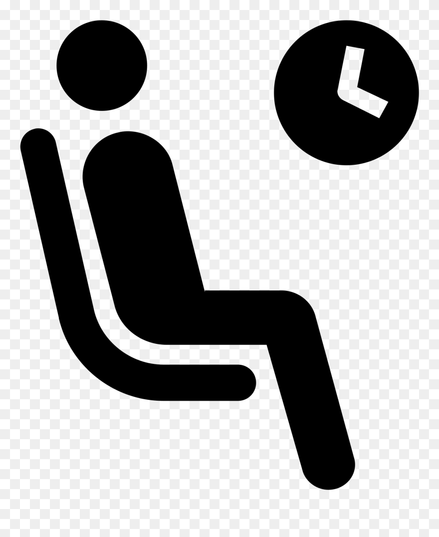 Waiting Room Png Image Background - Waiting Area Icon Vector Clipart