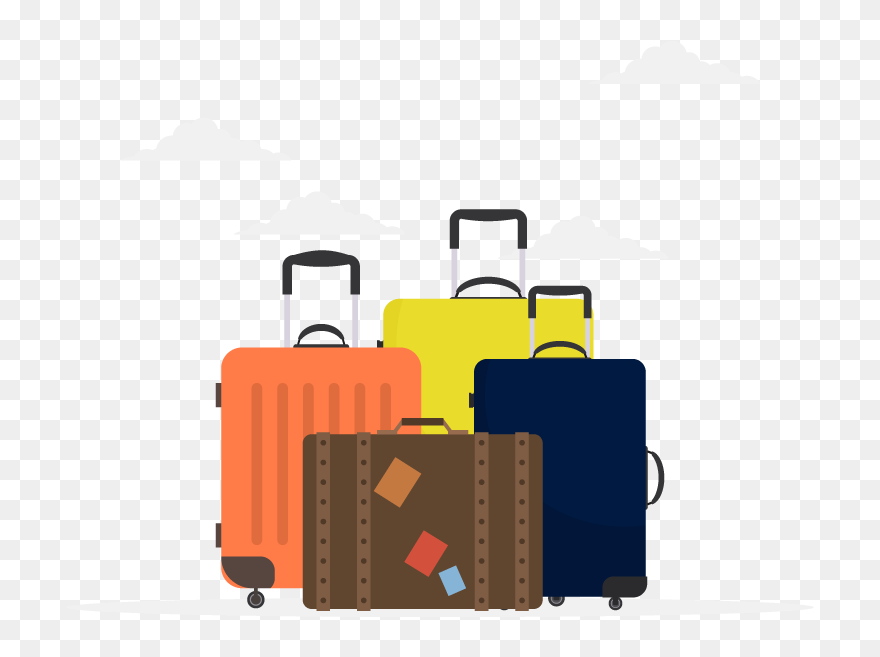 Checked Baggage Will Utilise Luggage Ground Transport - Baggage Clipart