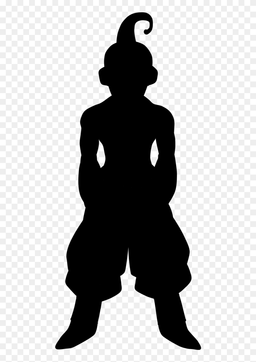 Dragon Ball Trunks Reborn - Transparent Human Silhouette Png Clipart