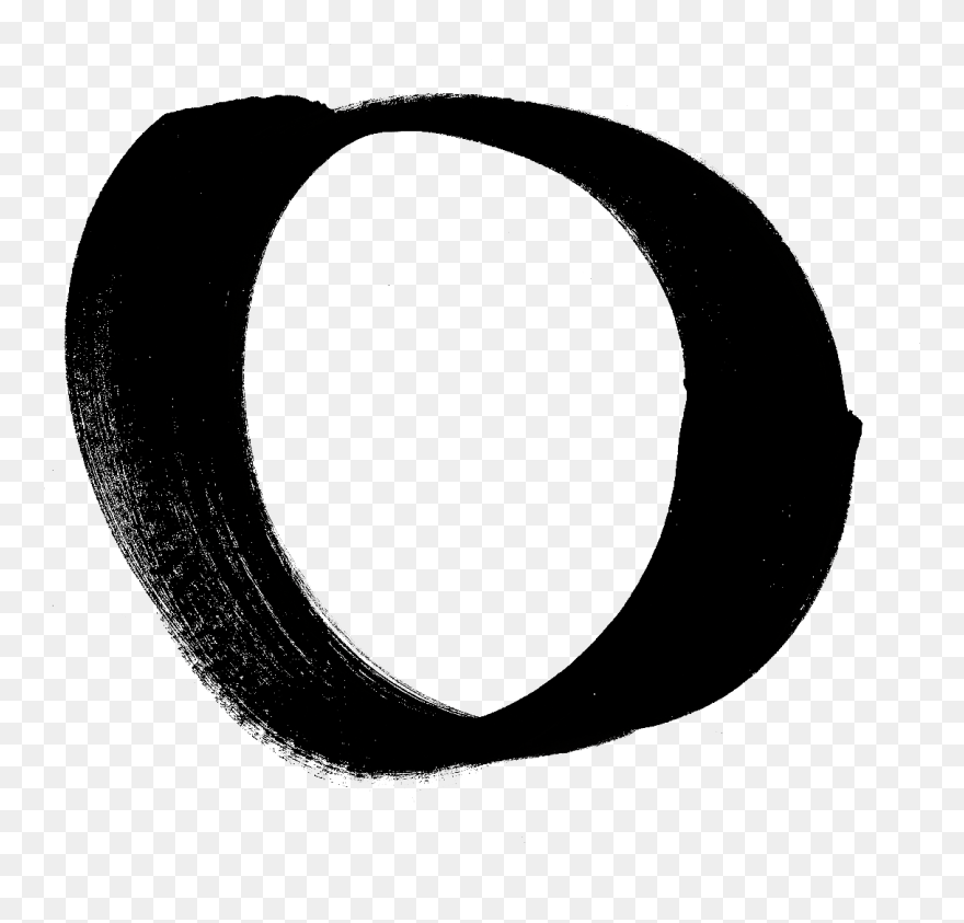 Circlepaintbrushstroke01 - Transparent Brush Stroke Circle Png Clipart