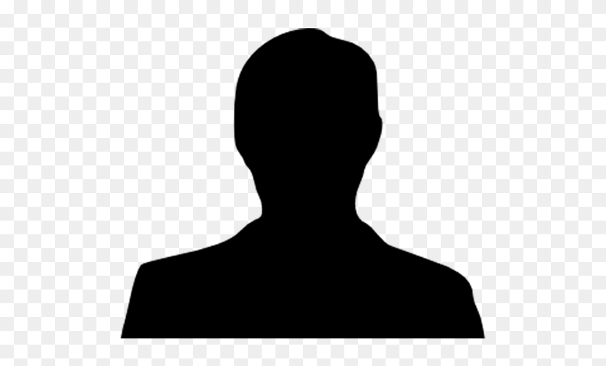 Silhouette Male Drawing Clip Art - Pessoa Neutra - Png Download
