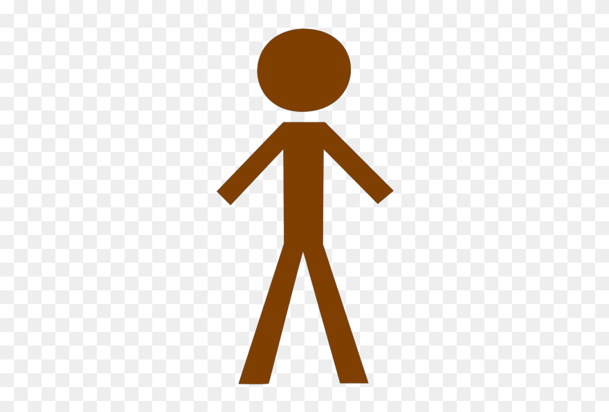 Black Man Red Face Png Icons - Stick Figure Png Transparent Clipart