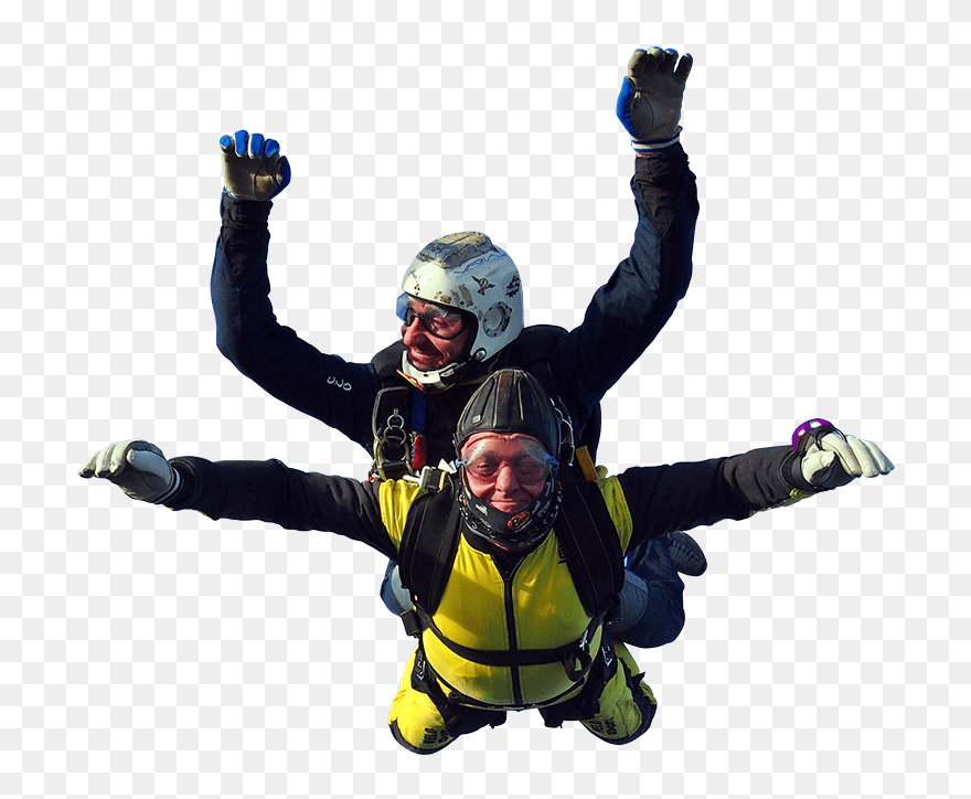 Tandem Parachute Jumpers Clip Arts - Skydiving Png Transparent Png