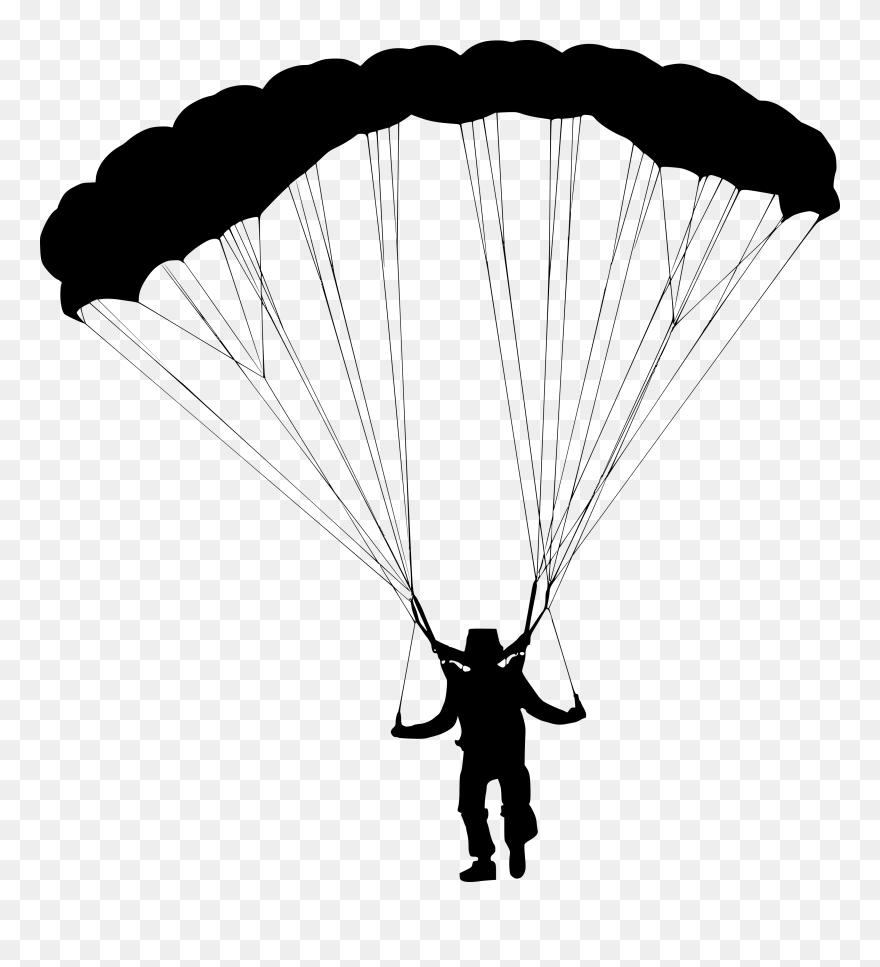 Transparent Paratrooper Png - Paratrooper Png Clipart