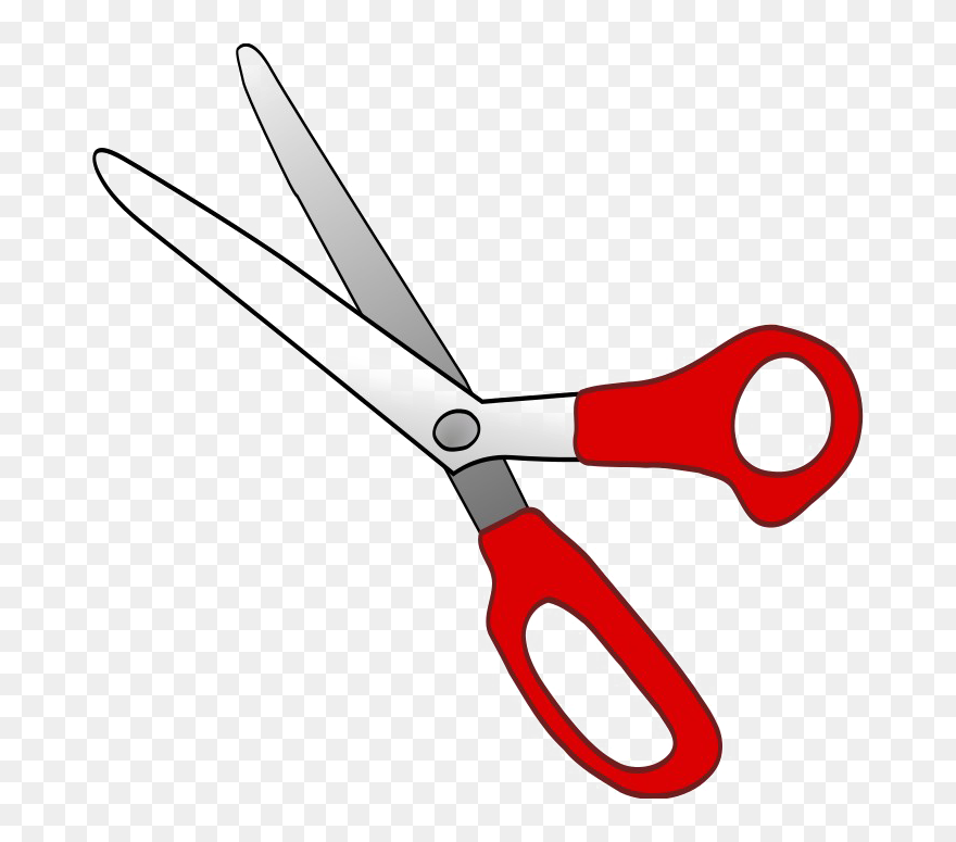 Transparent Scissors And Comb Png - Scissors Png Clipart