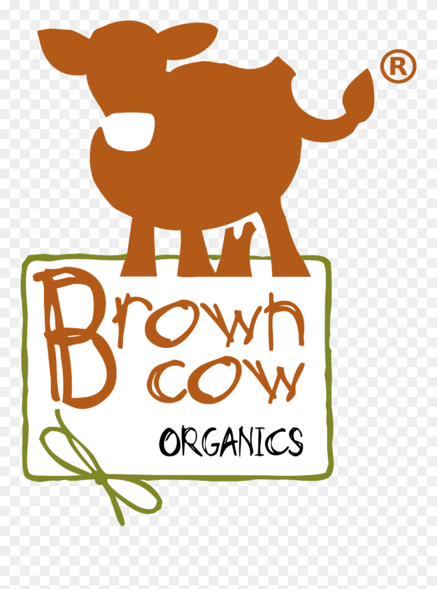 Brown Cow Organics Clipart