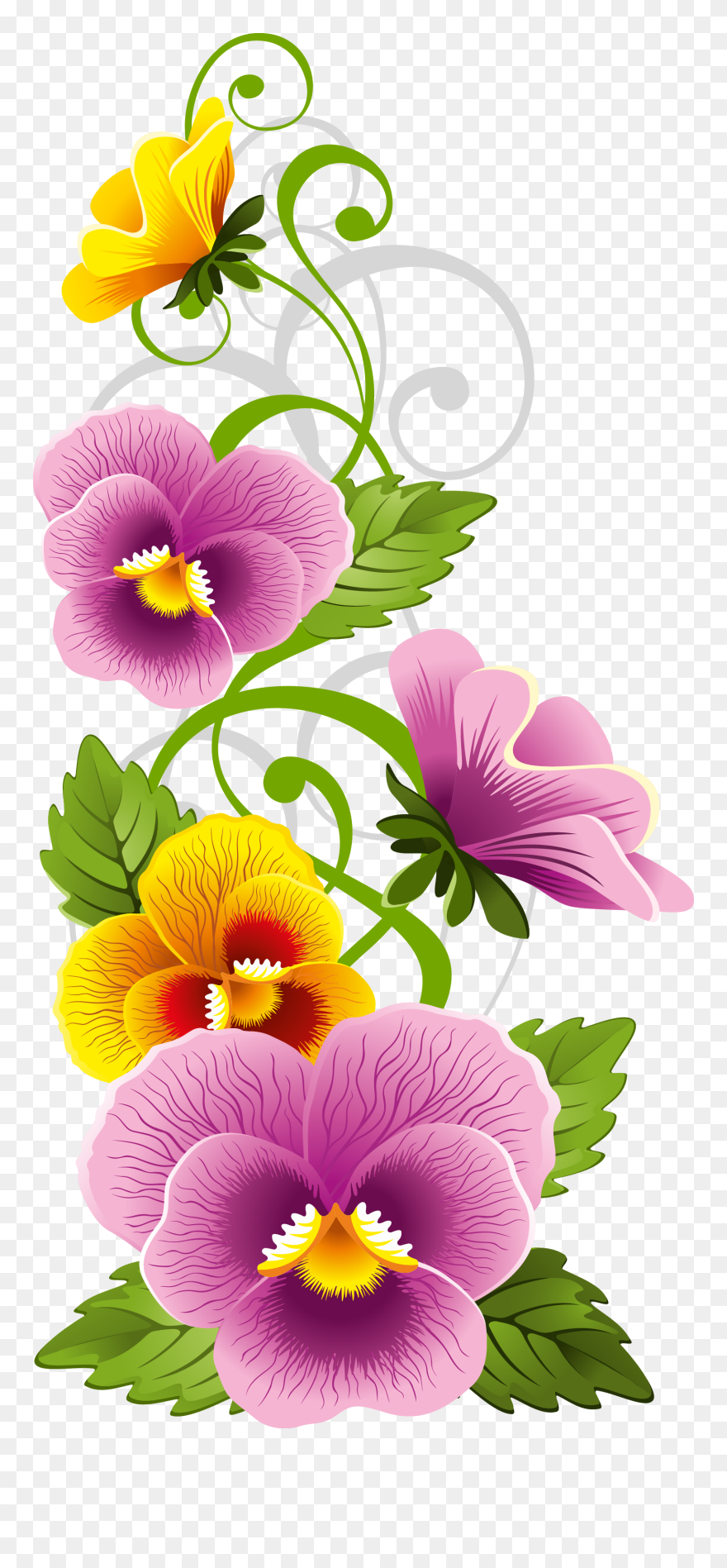 Flores Formato Png Clipart