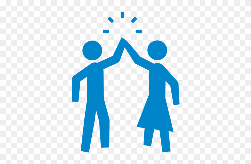 Making Friends Clipart Black And White - Png Download