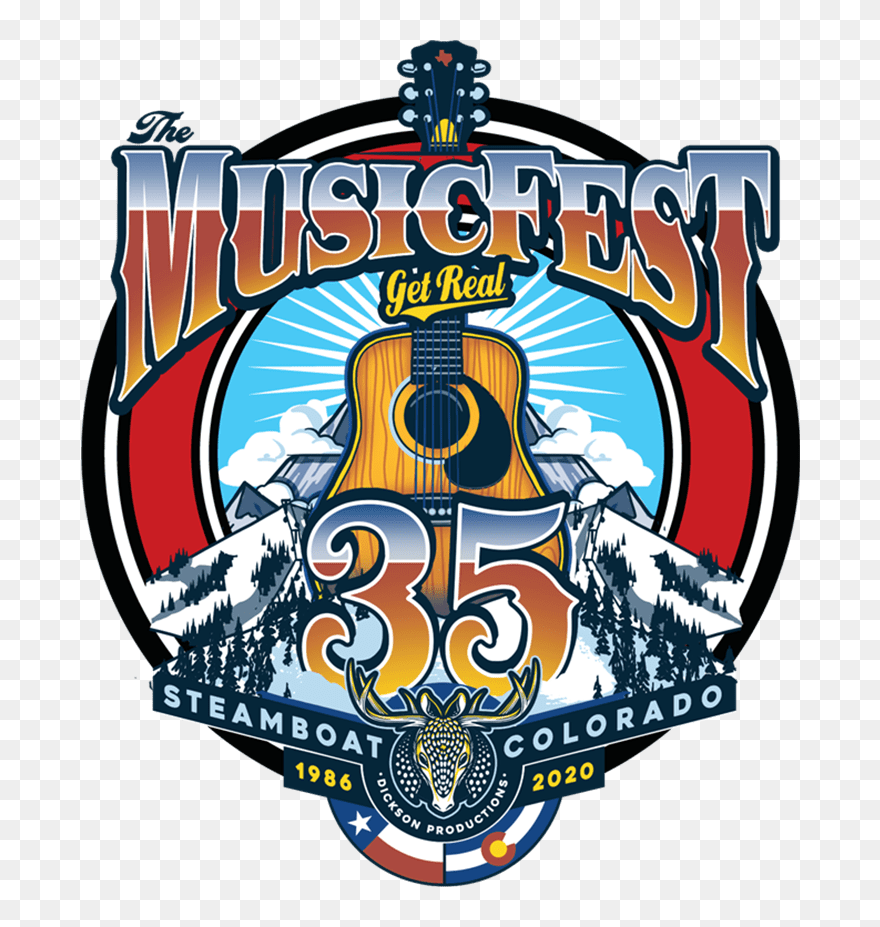 Music Fest Steamboat 2020 Clipart