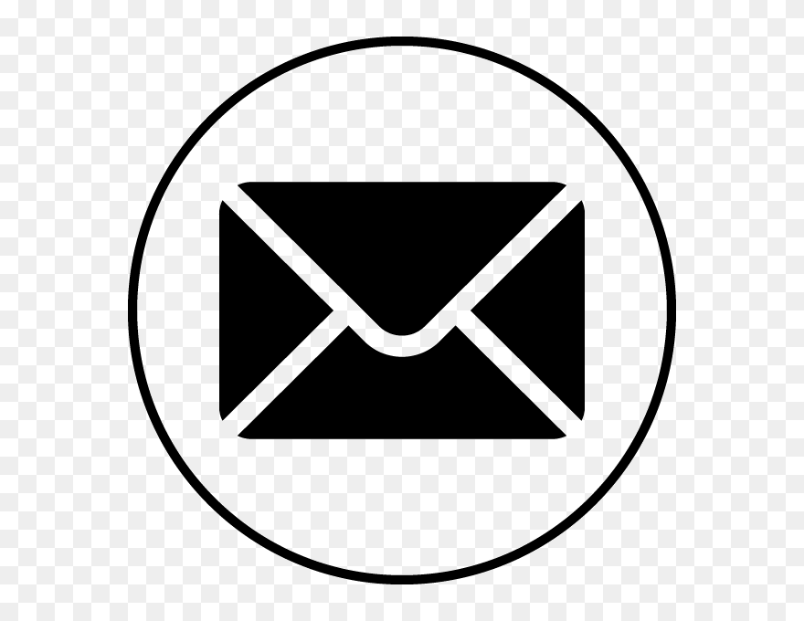 Email Icon - Email Logo White Png Clipart