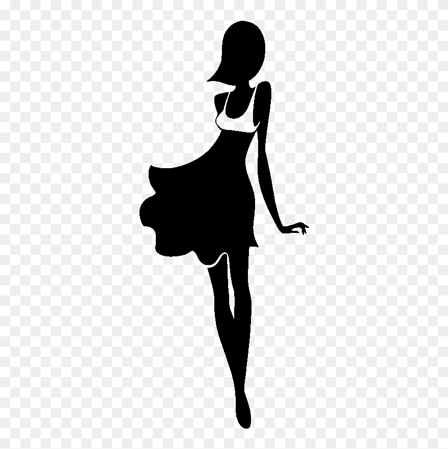 Silhouette Sticker Wall Decal Logo - Fashion Png Logo Clipart