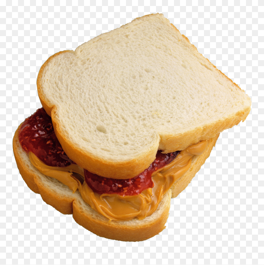 Peanut Butter And Jelly Sandwich Png Clipart