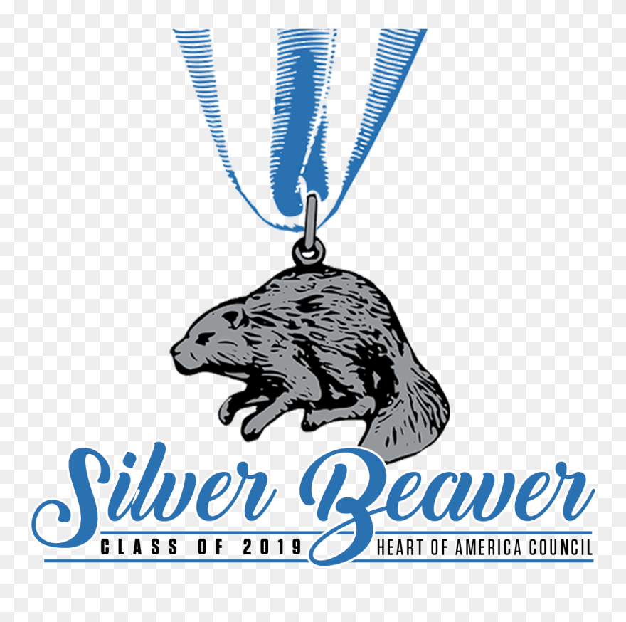 2020 Silver Beaver Award Clipart