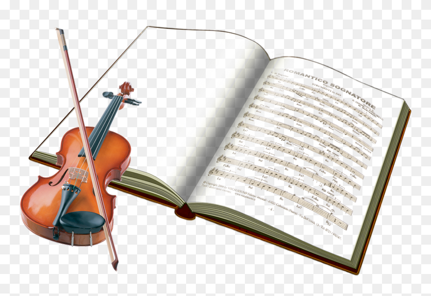 Tube Instrument De Musique, Violon Png - Привітання З Днем Працівника Культури Clipart