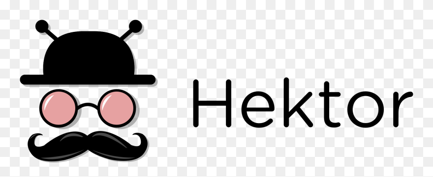 Line Clipart Horizontal Rule - Hektor Logo - Png Download
