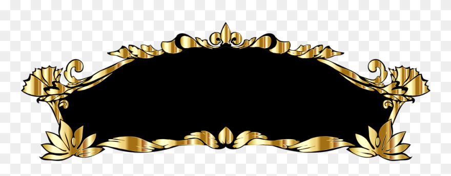 Frame Golden Design Png Clipart