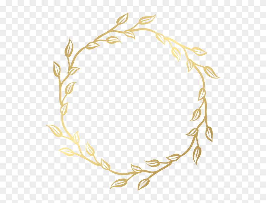 Gold Leaf Border Png Clipart