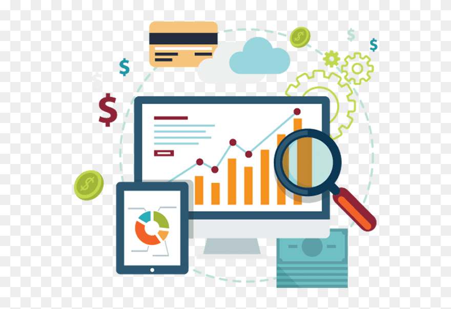 Business Leads Extracting With Leadscampus - Digital Marketing Seo Vector Png Clipart