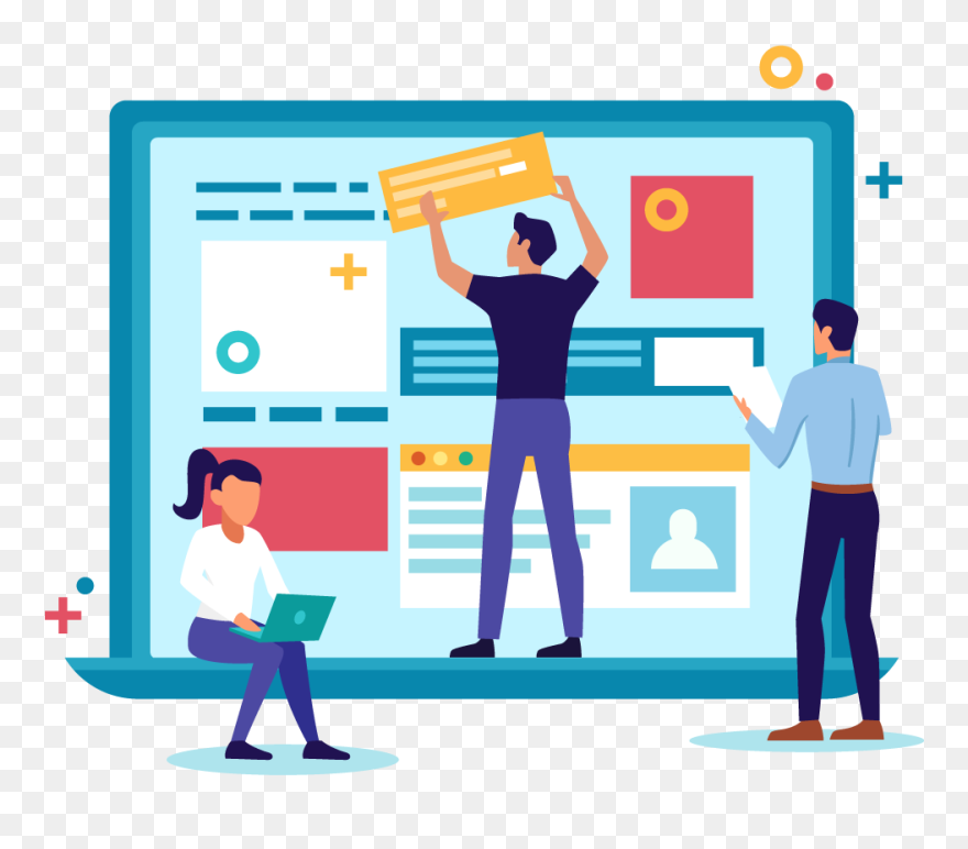 Website Development Clipart
